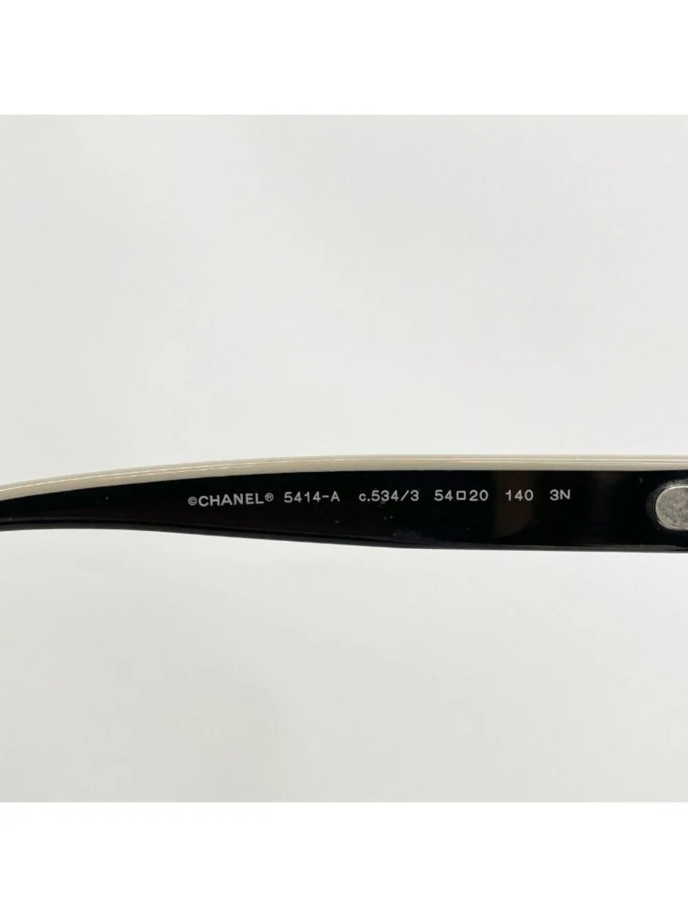 Chanel Sunglasses Acetate Black Silver Eyewear